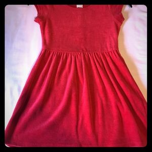 Girls Velvet dress size 6-8